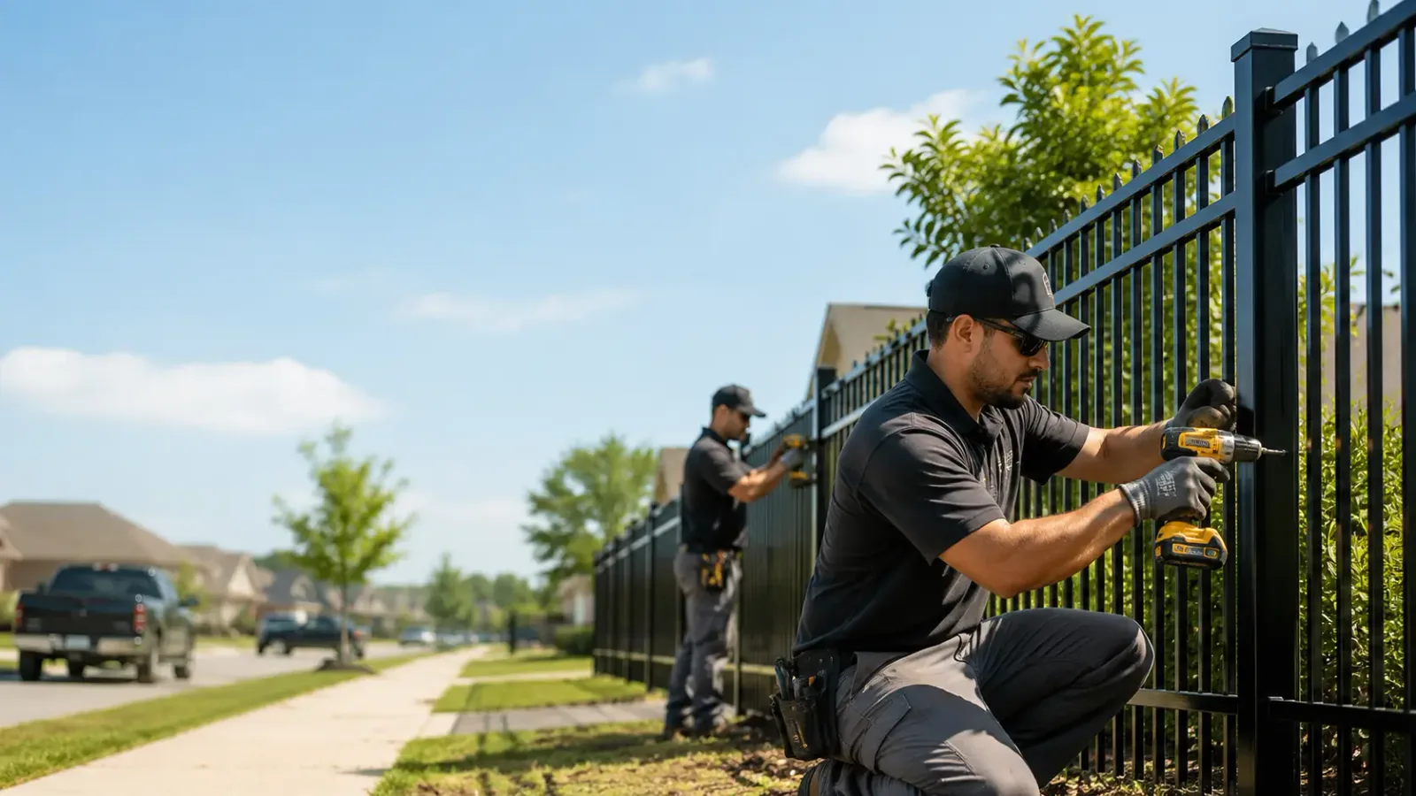Metal Fence Installation in Lafayette, AL